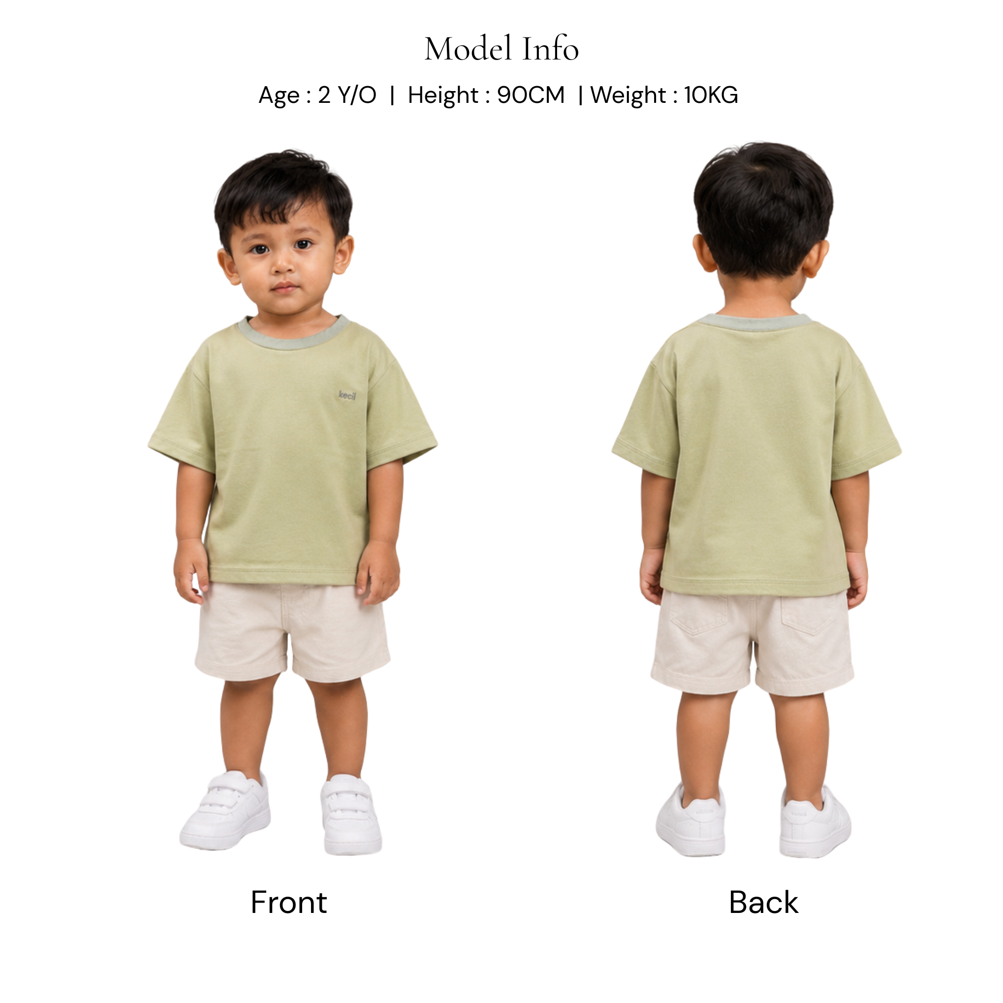 Moss-Basic Oversized Boxy Tee