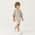 Oat-Basic Oversized Boxy Tee