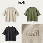 Slate-Basic Oversized Boxy Tee (Copy)