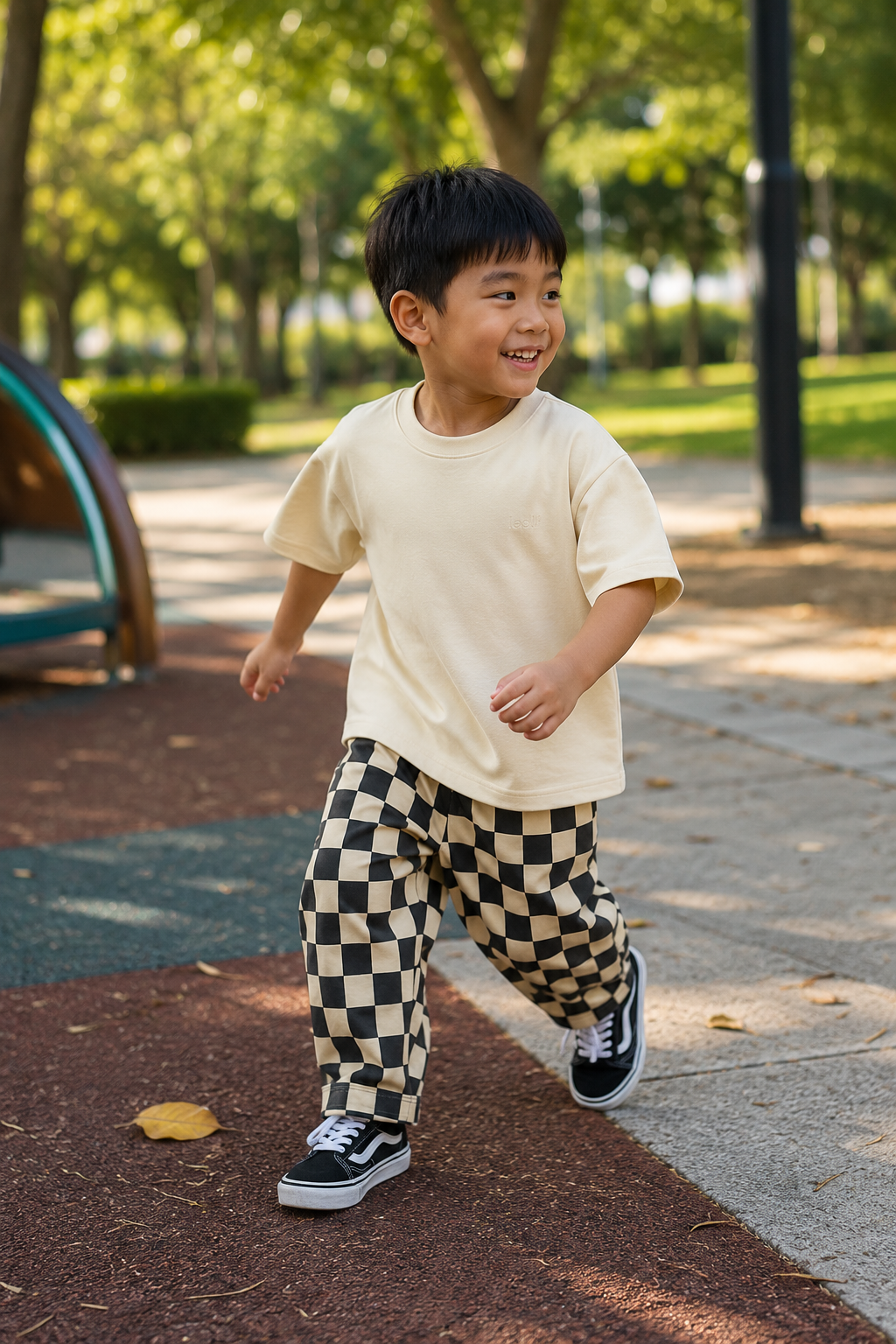 Oat-Basic Oversized Boxy Tee