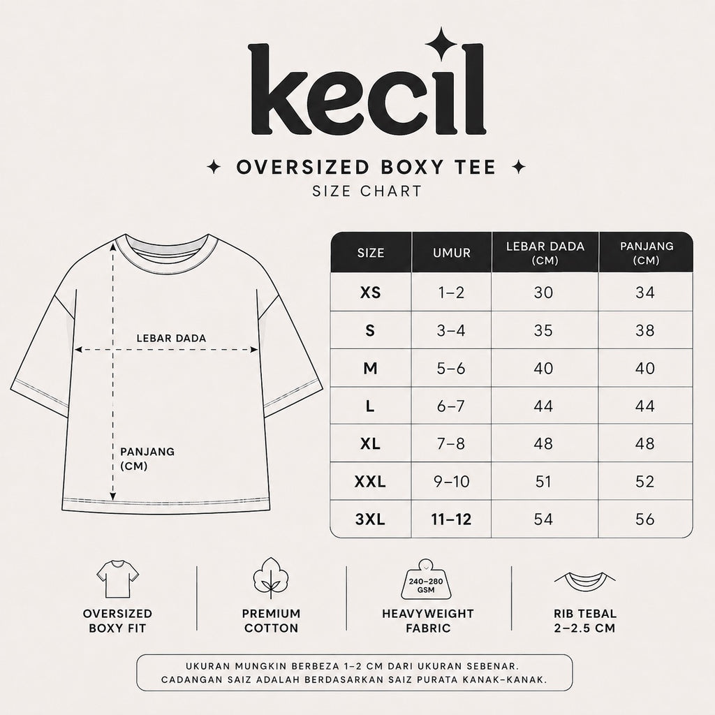 Slate-Basic Oversized Boxy Tee (Copy)